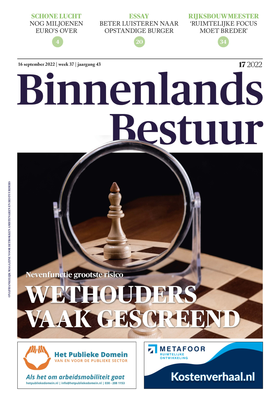 Binnenlands Bestuur 17-2022 | Binnenlands Bestuur